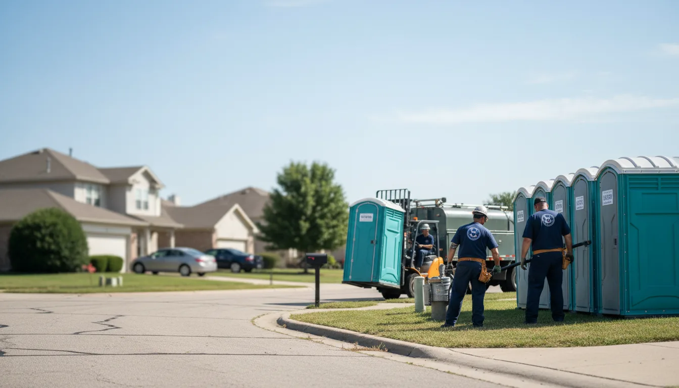 Porta Potty Rental in Thomson, IL near me